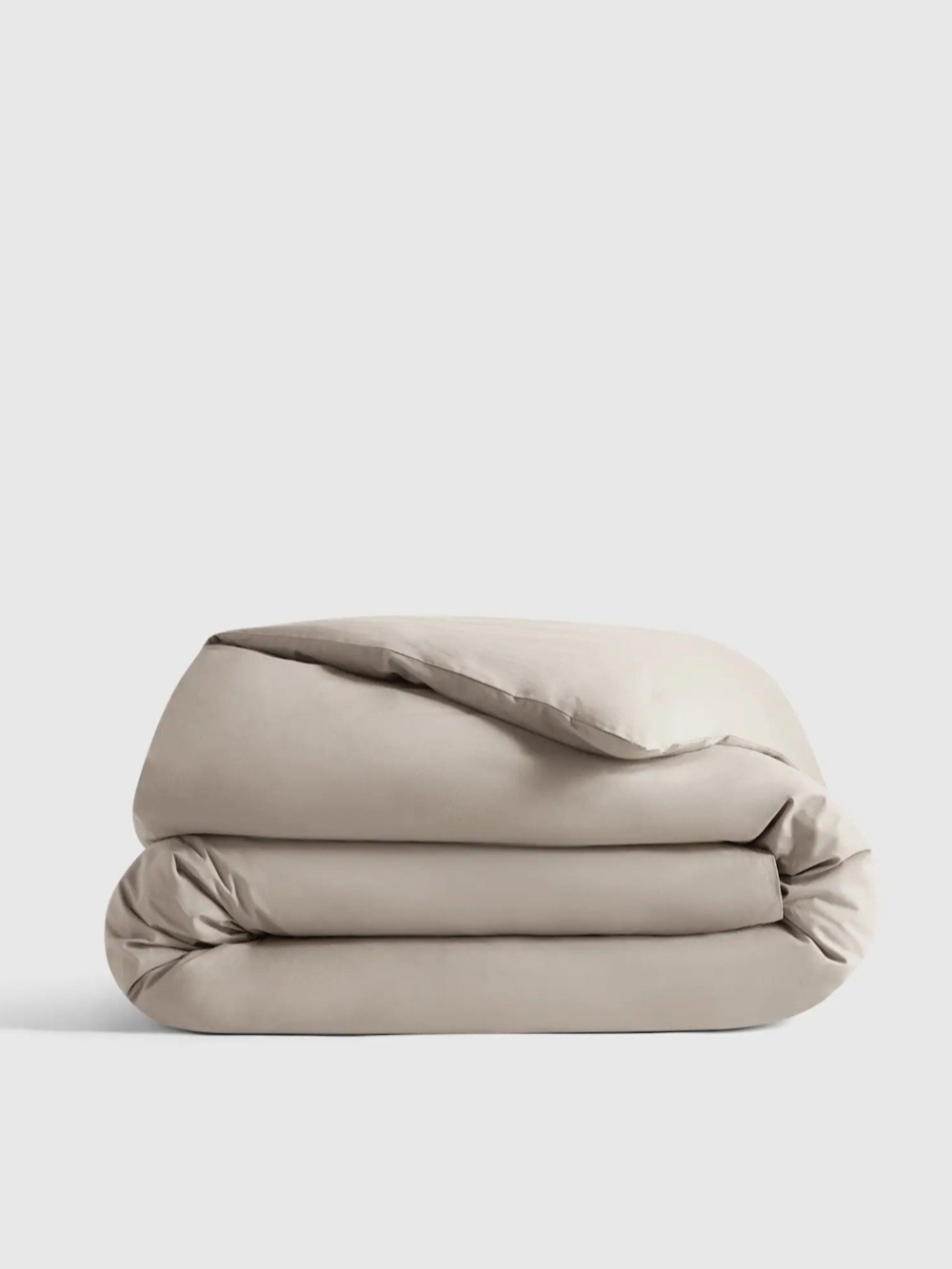 NEW Quince Crisp Organic Percale Duvet Cover King/CalKing Color Dove